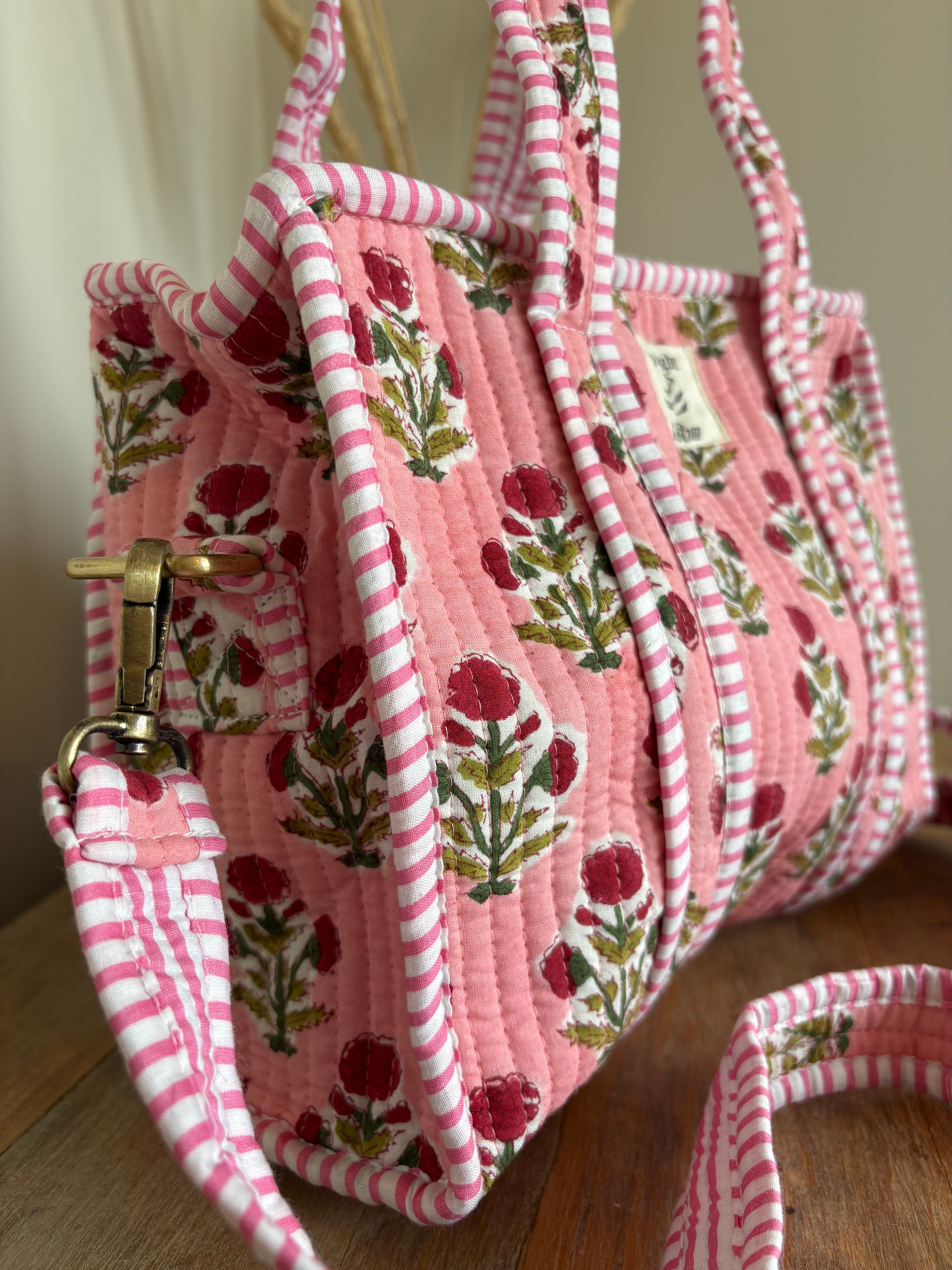 Strawberry Field Mini Tote Bag