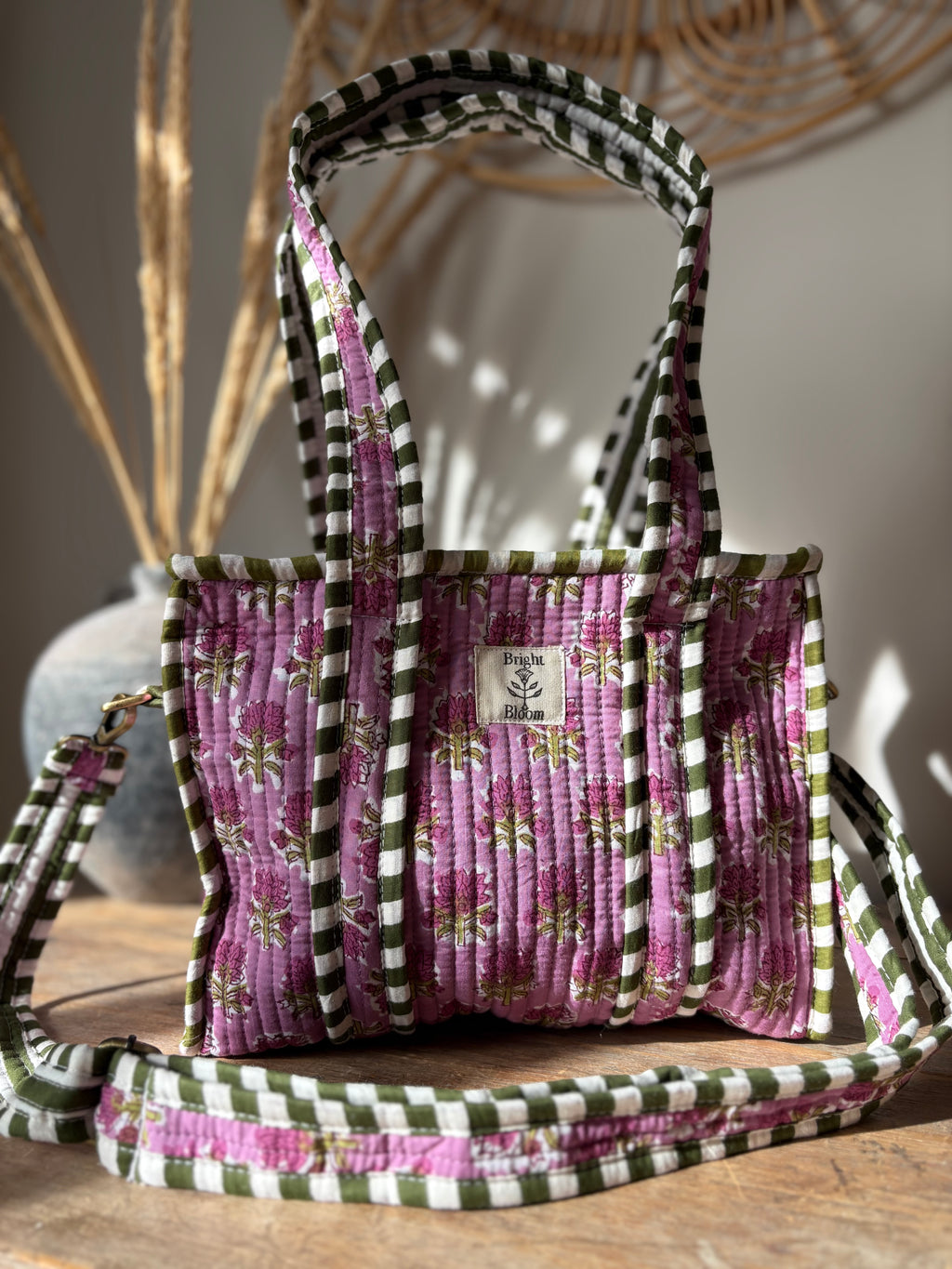Mini Tote Bag - Thistle