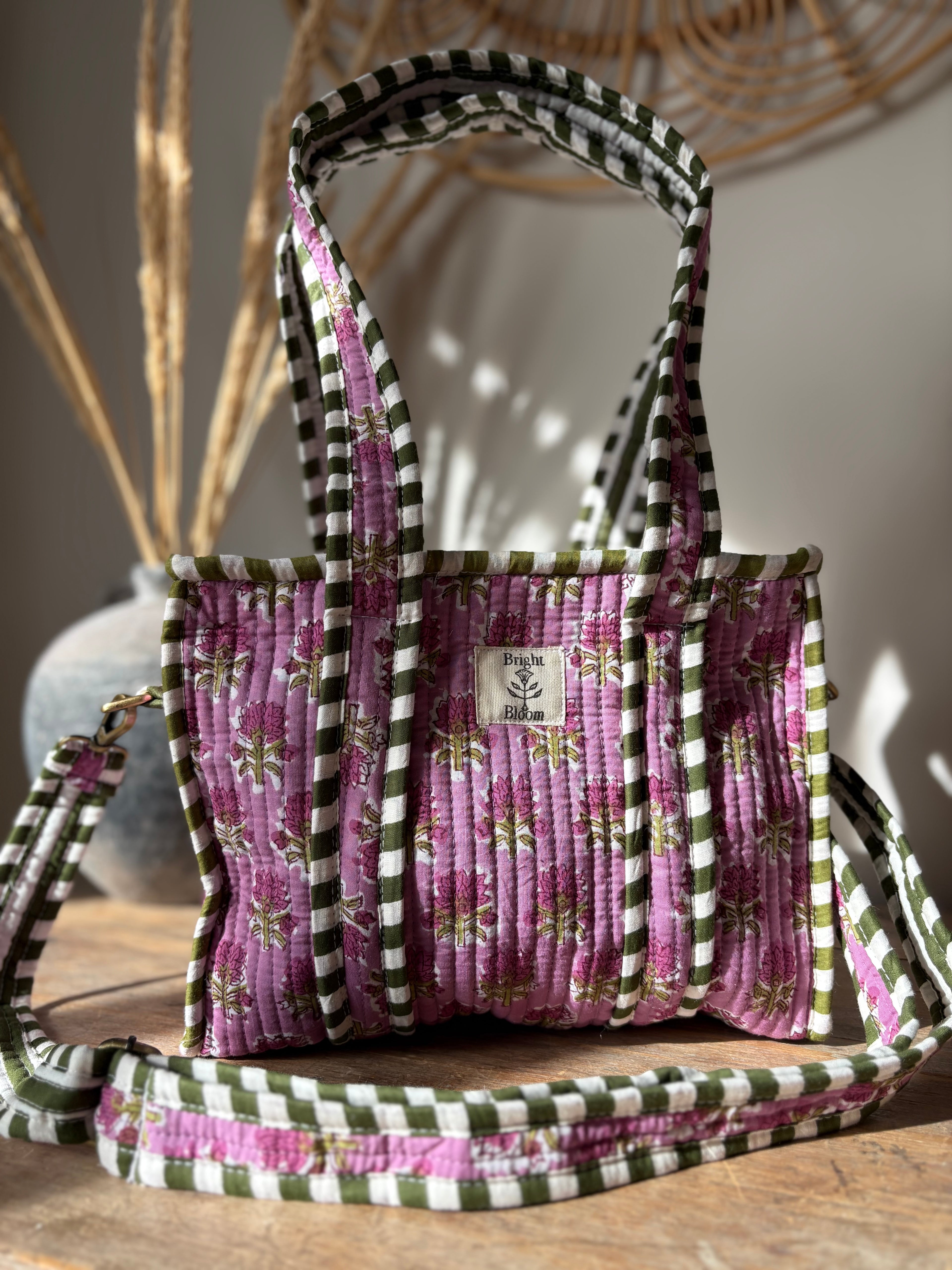 Mini Tote Bag - Thistle