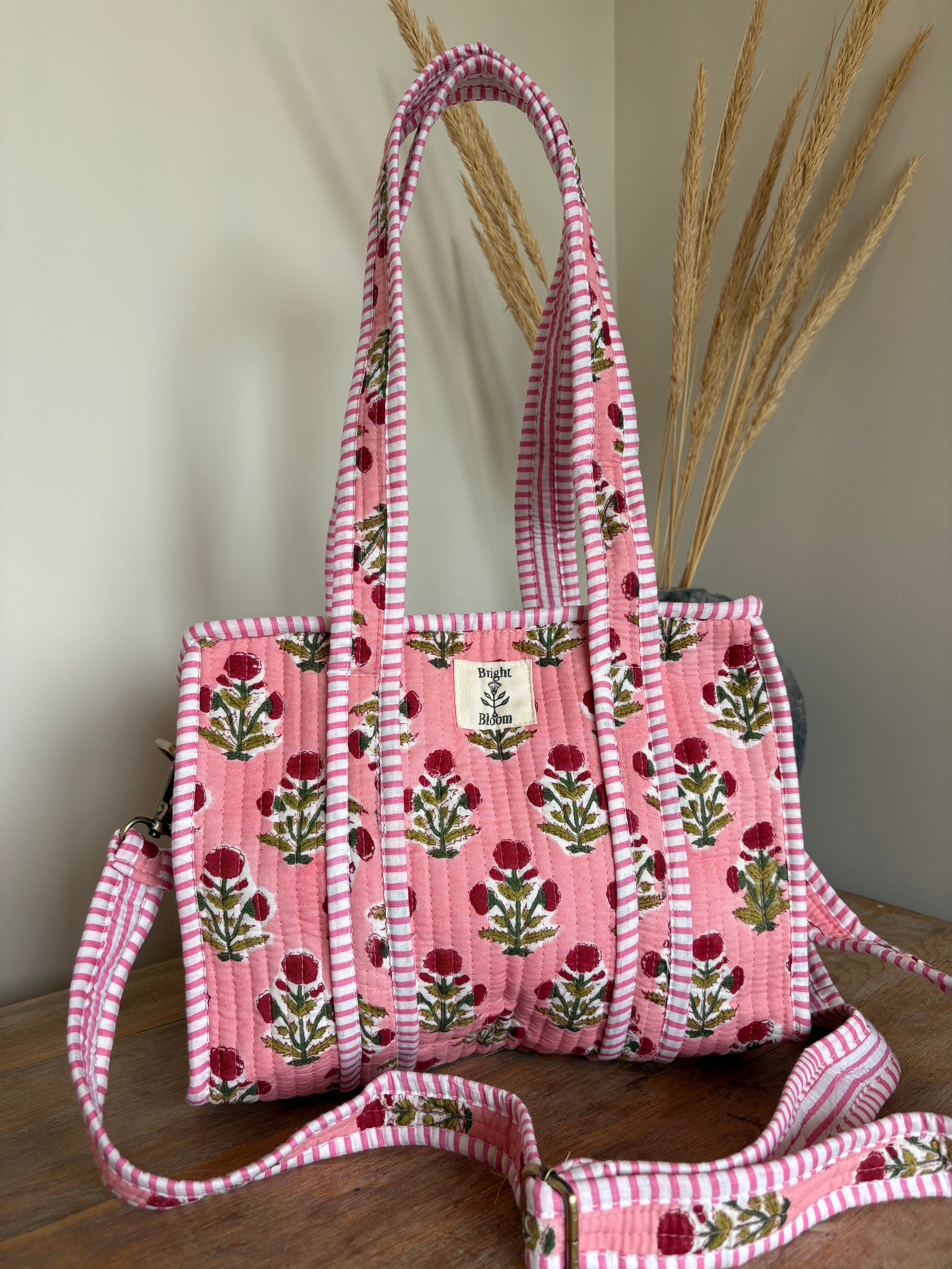 Strawberry Field Mini Tote Bag
