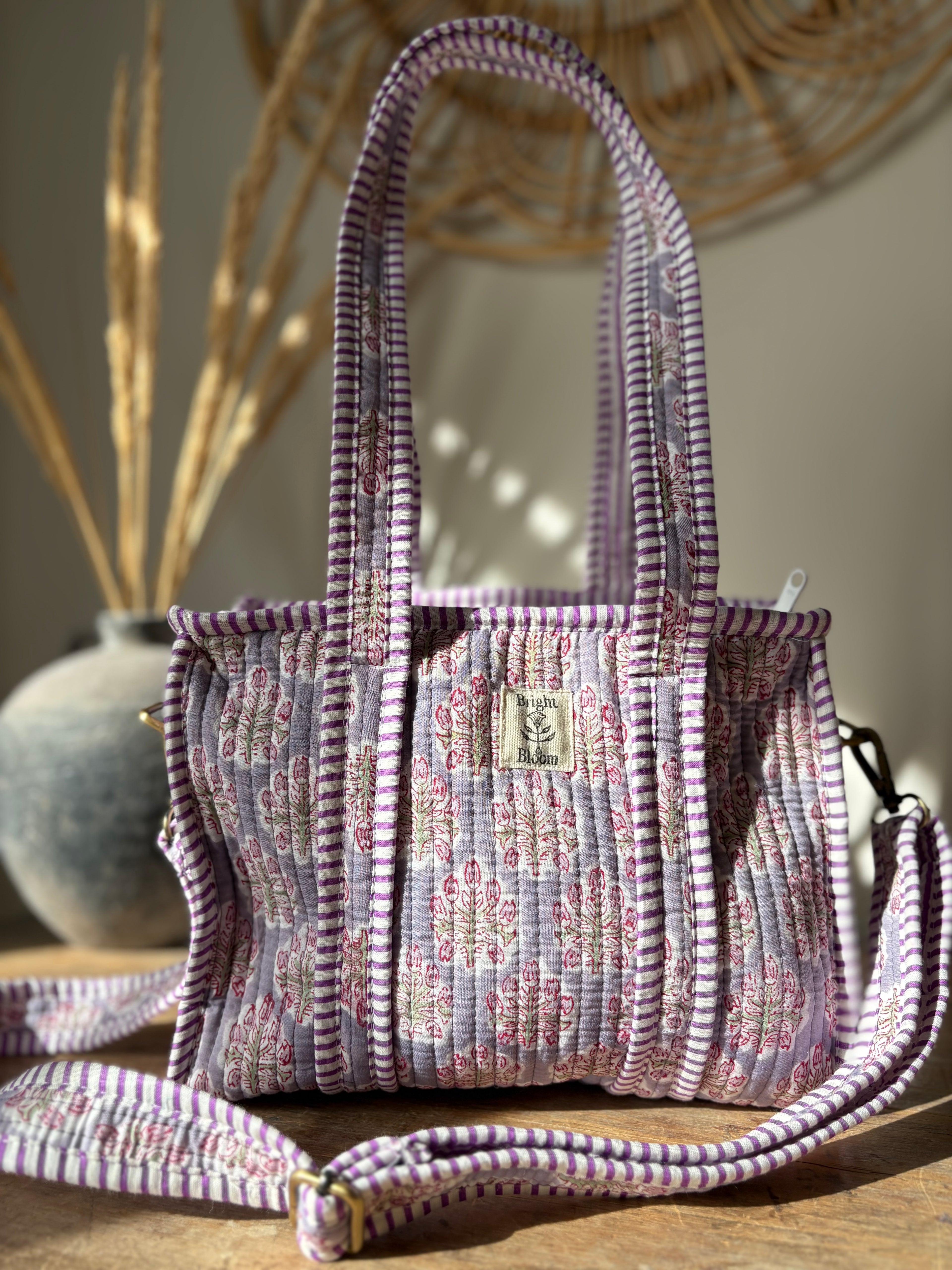 Mini Tote Bag - Violet