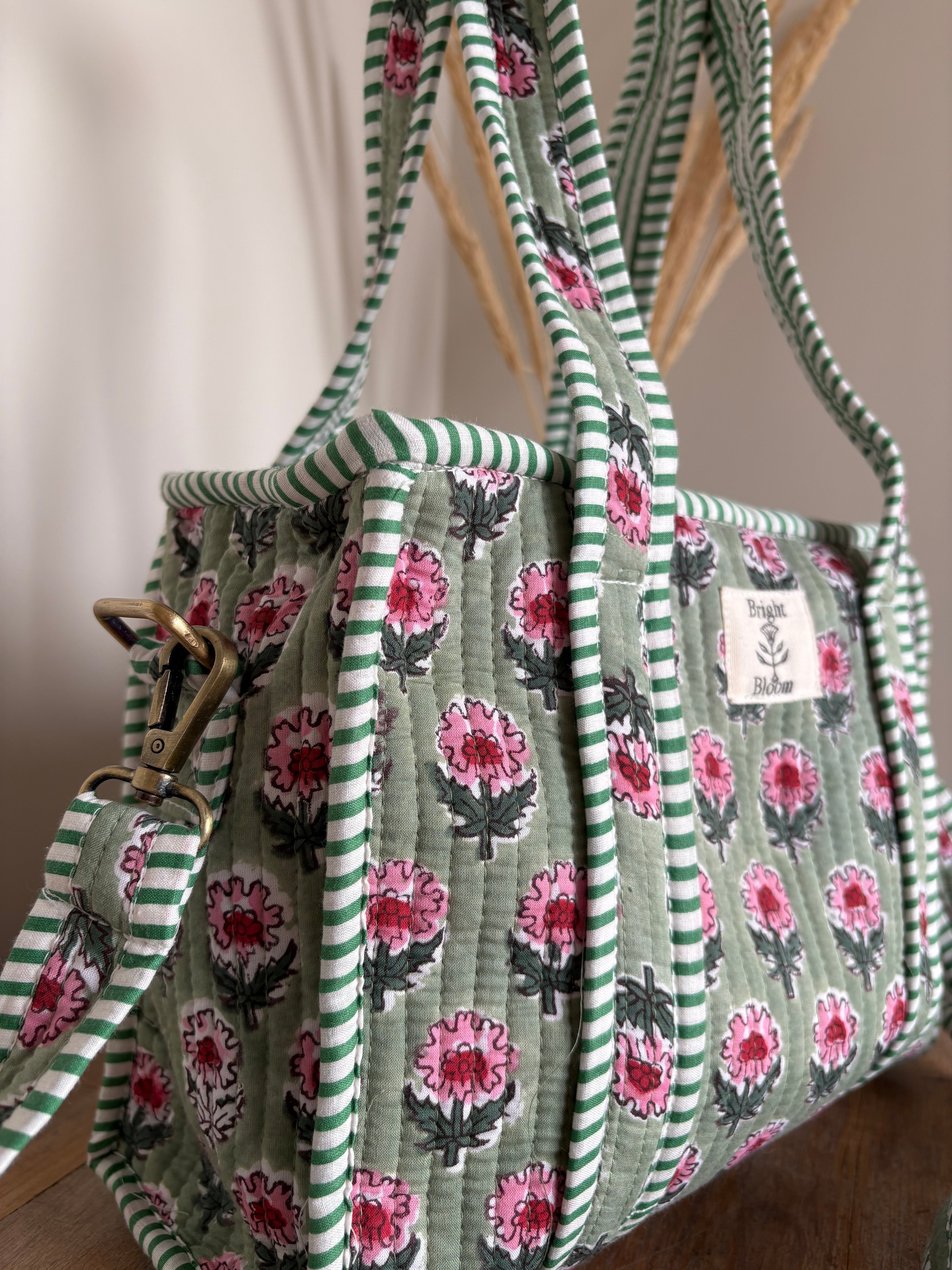 Mini Tote Bag - Carnation