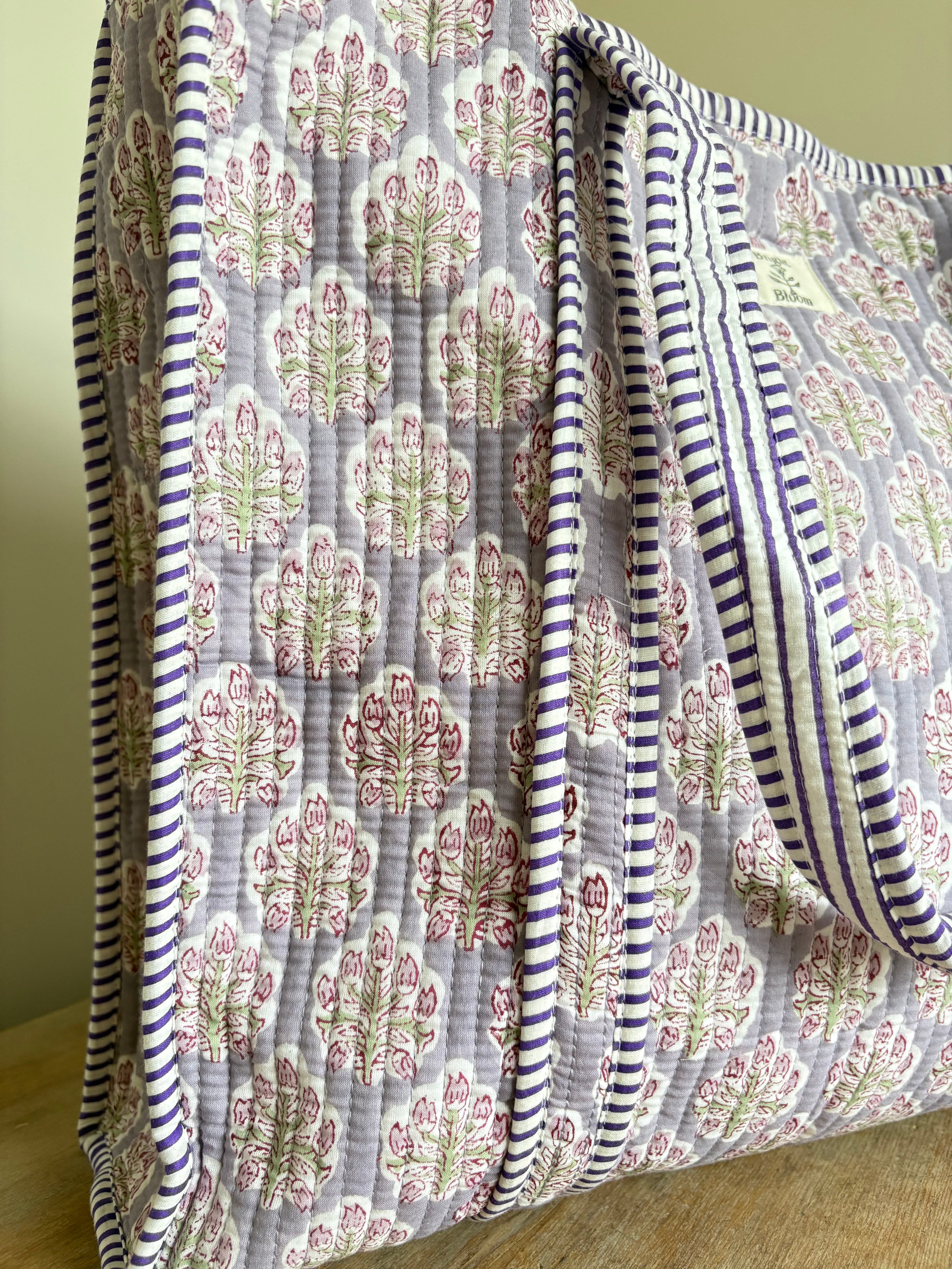 Large Tote Bag - Violet