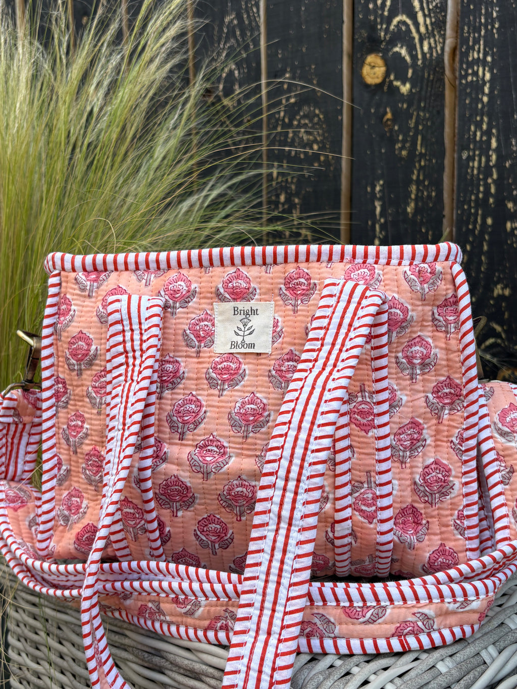 Peach Blossom - Mini Tote Bag