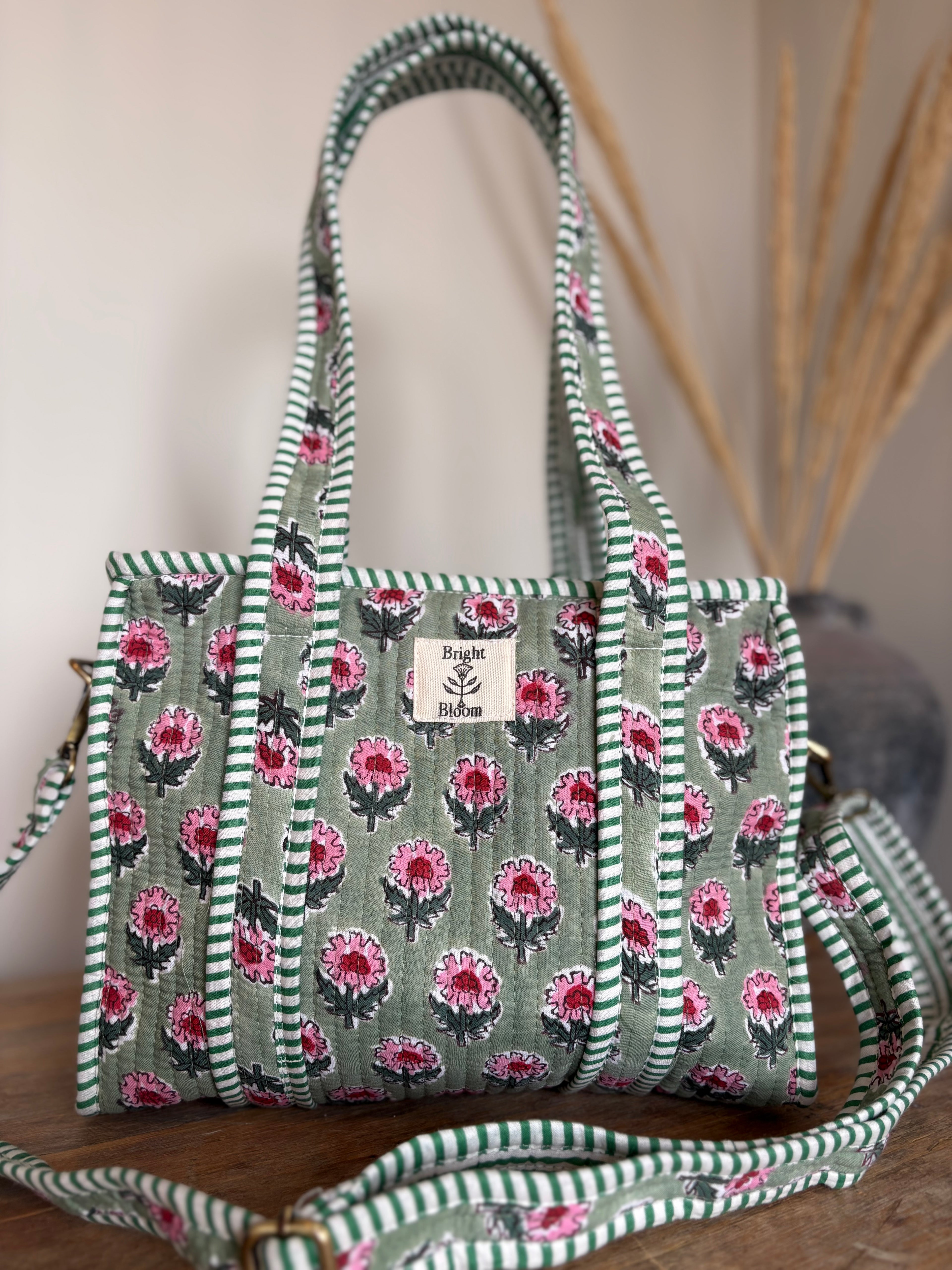 Mini Tote Bag - Carnation