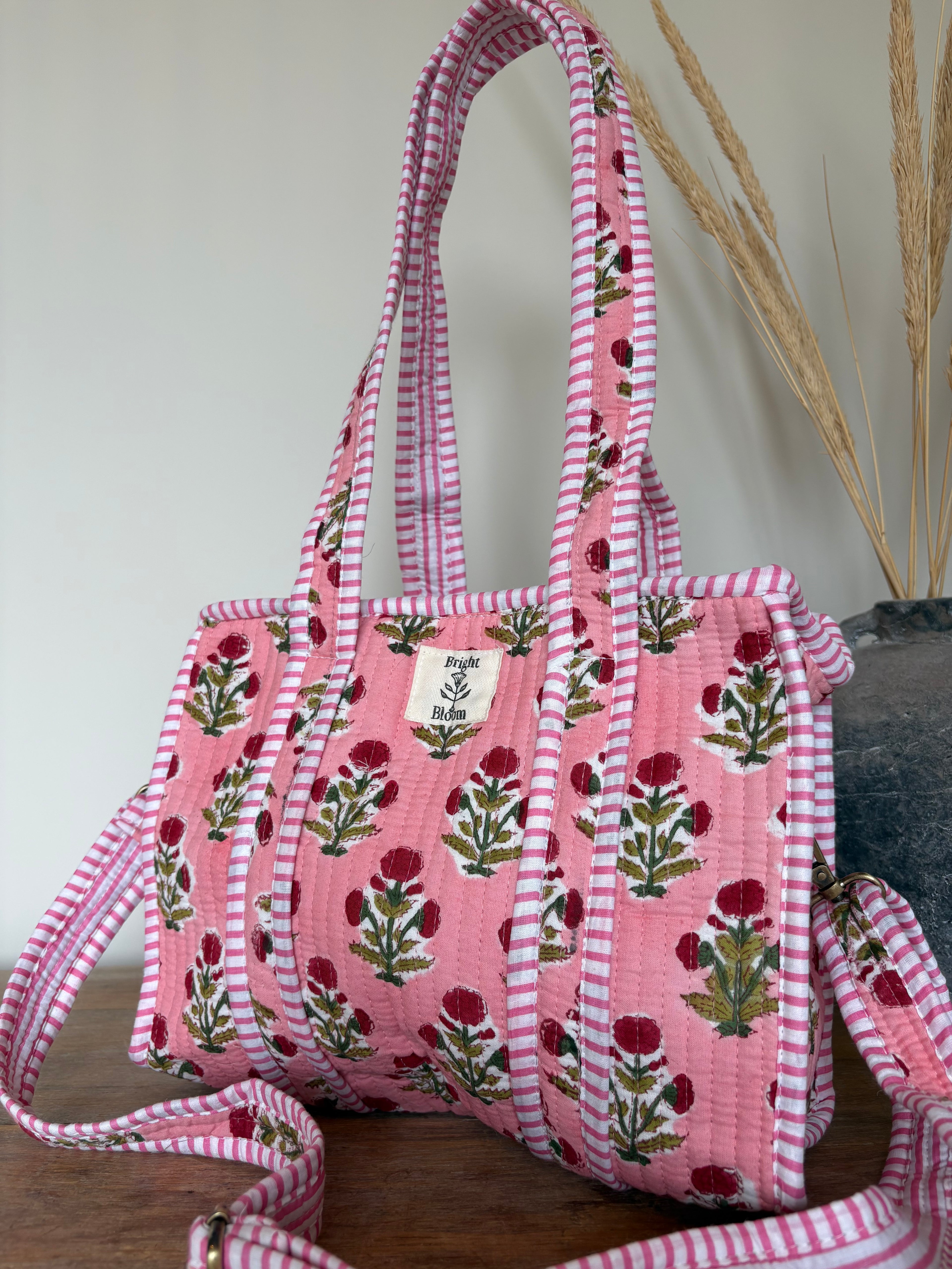 Strawberry Field Mini Tote Bag