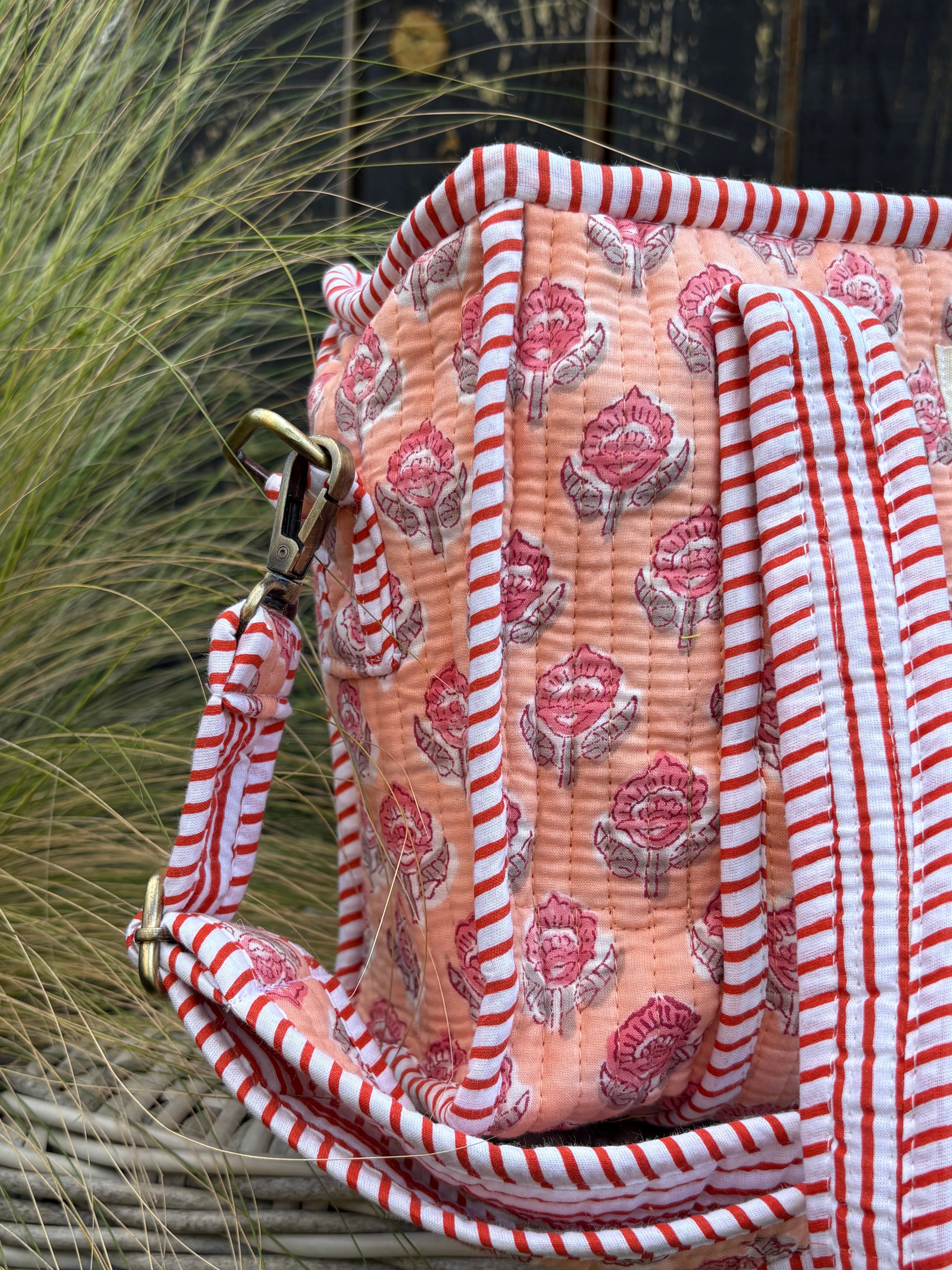 Peach Blossom - Mini Tote Bag
