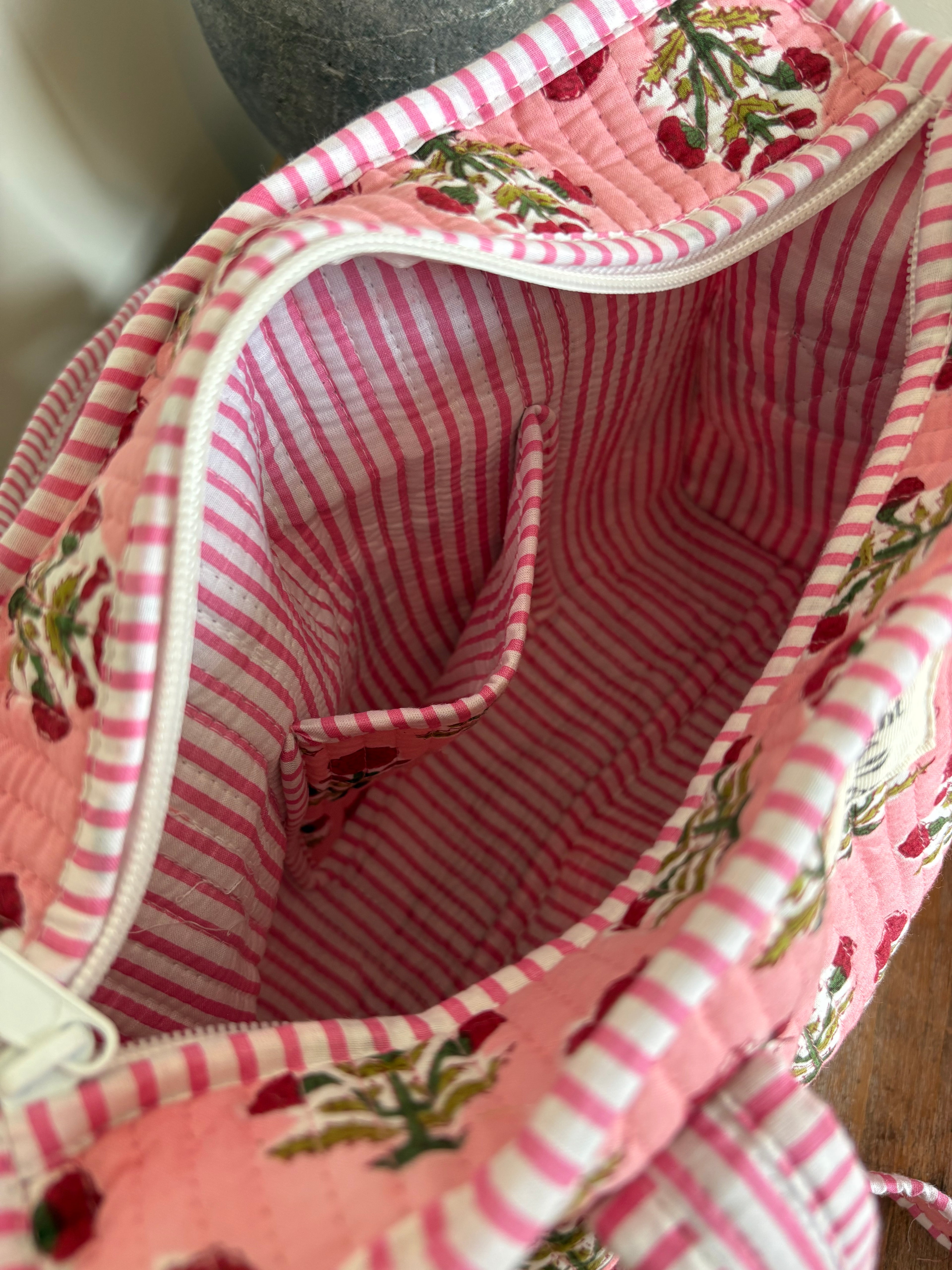 Strawberry Field Mini Tote Bag
