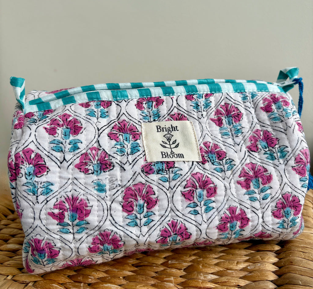 Small Wash Bag - Cornflower