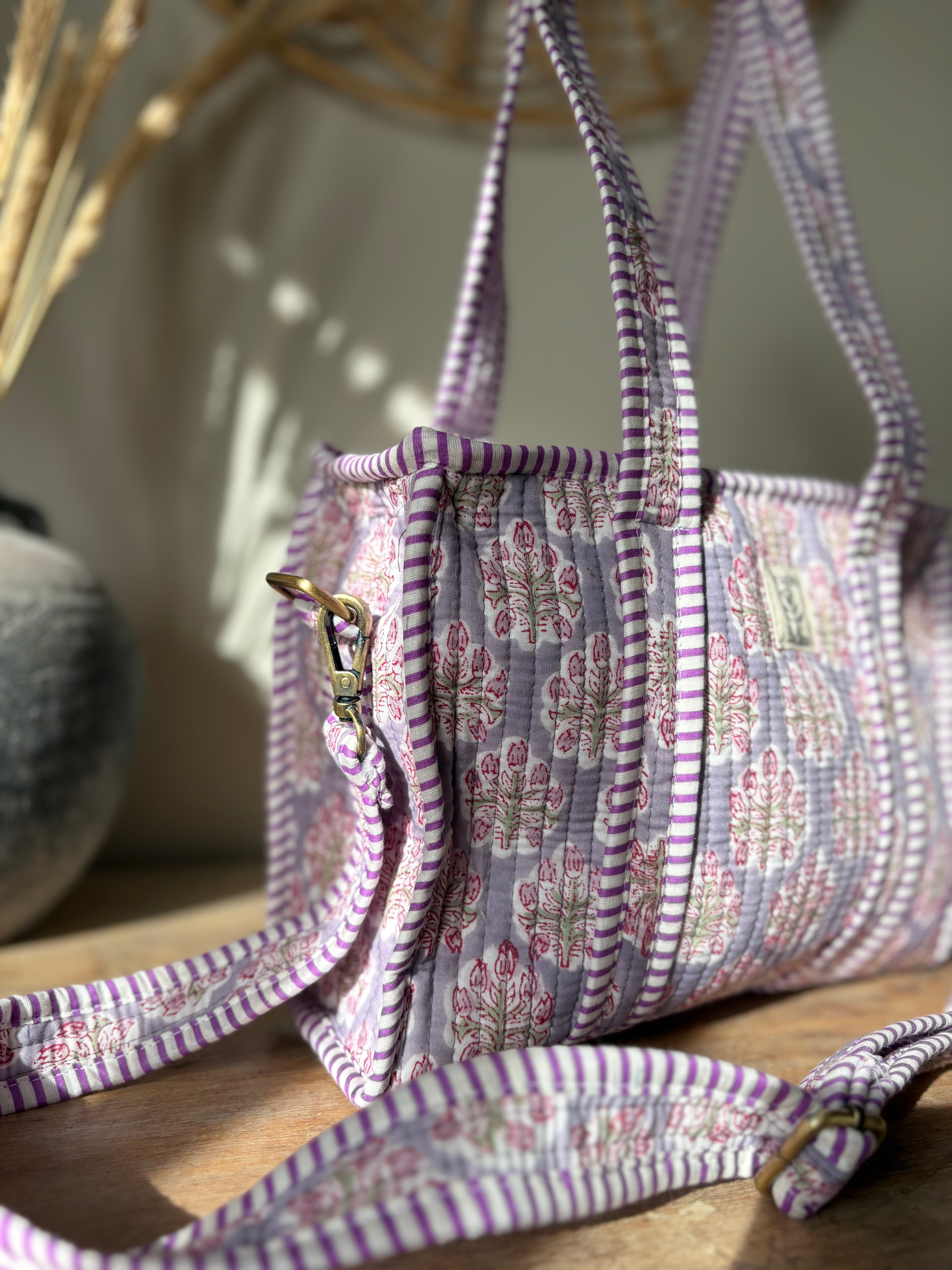 Mini Tote Bag - Violet
