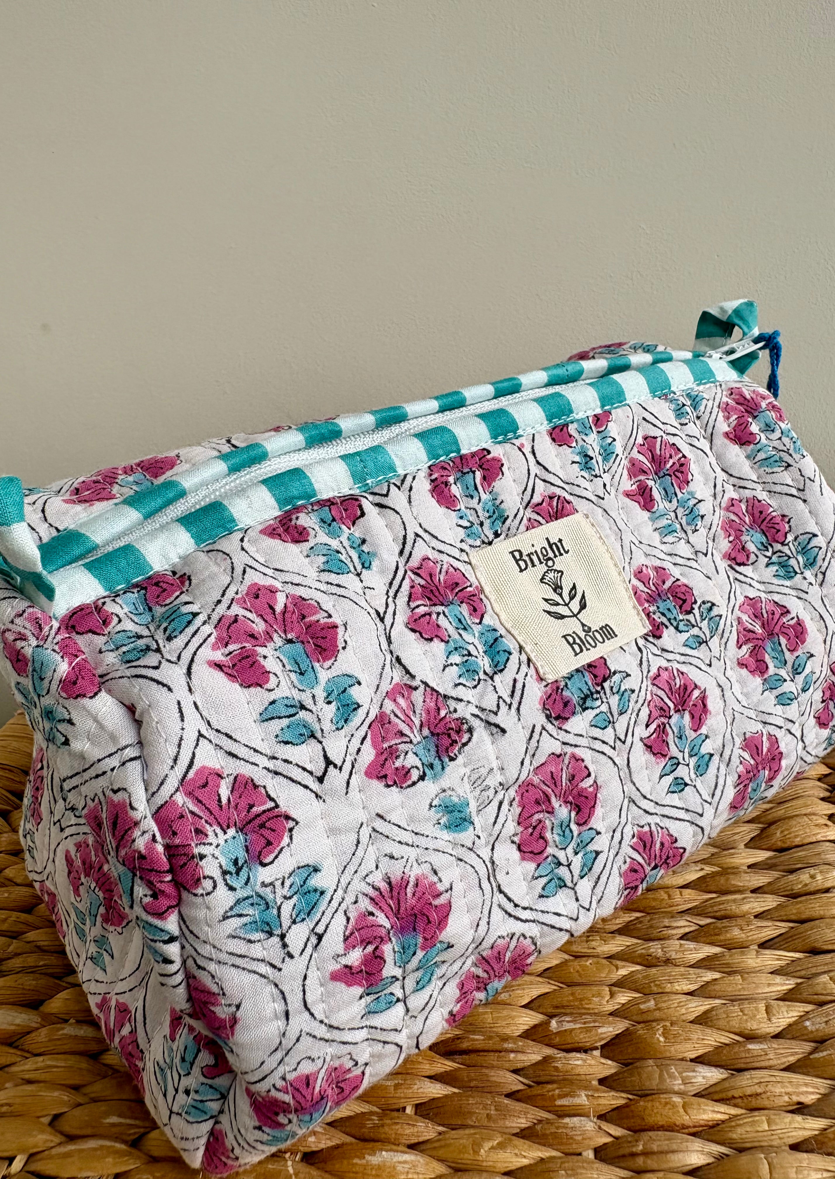 Small Wash Bag - Cornflower