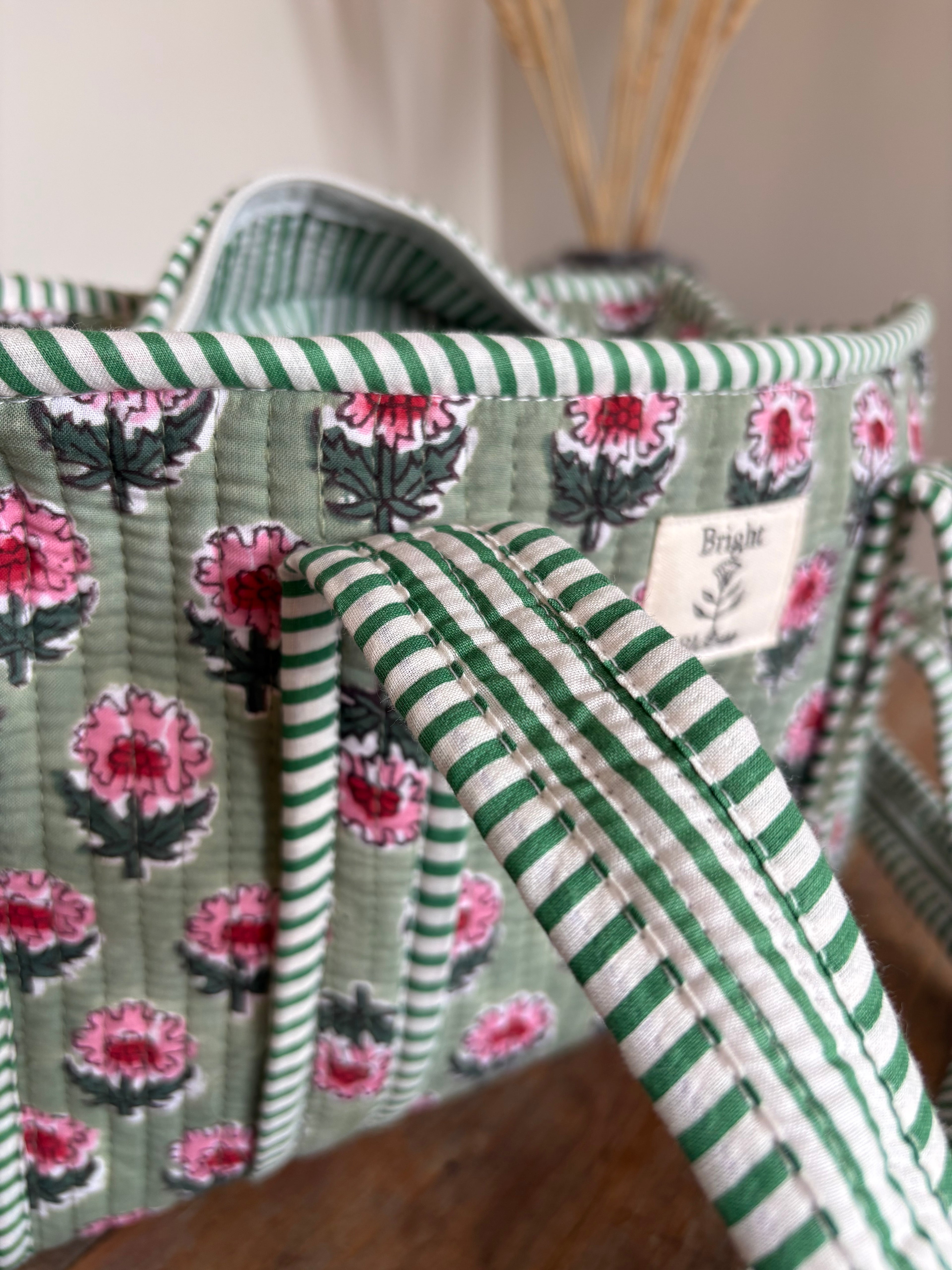 Mini Tote Bag - Carnation