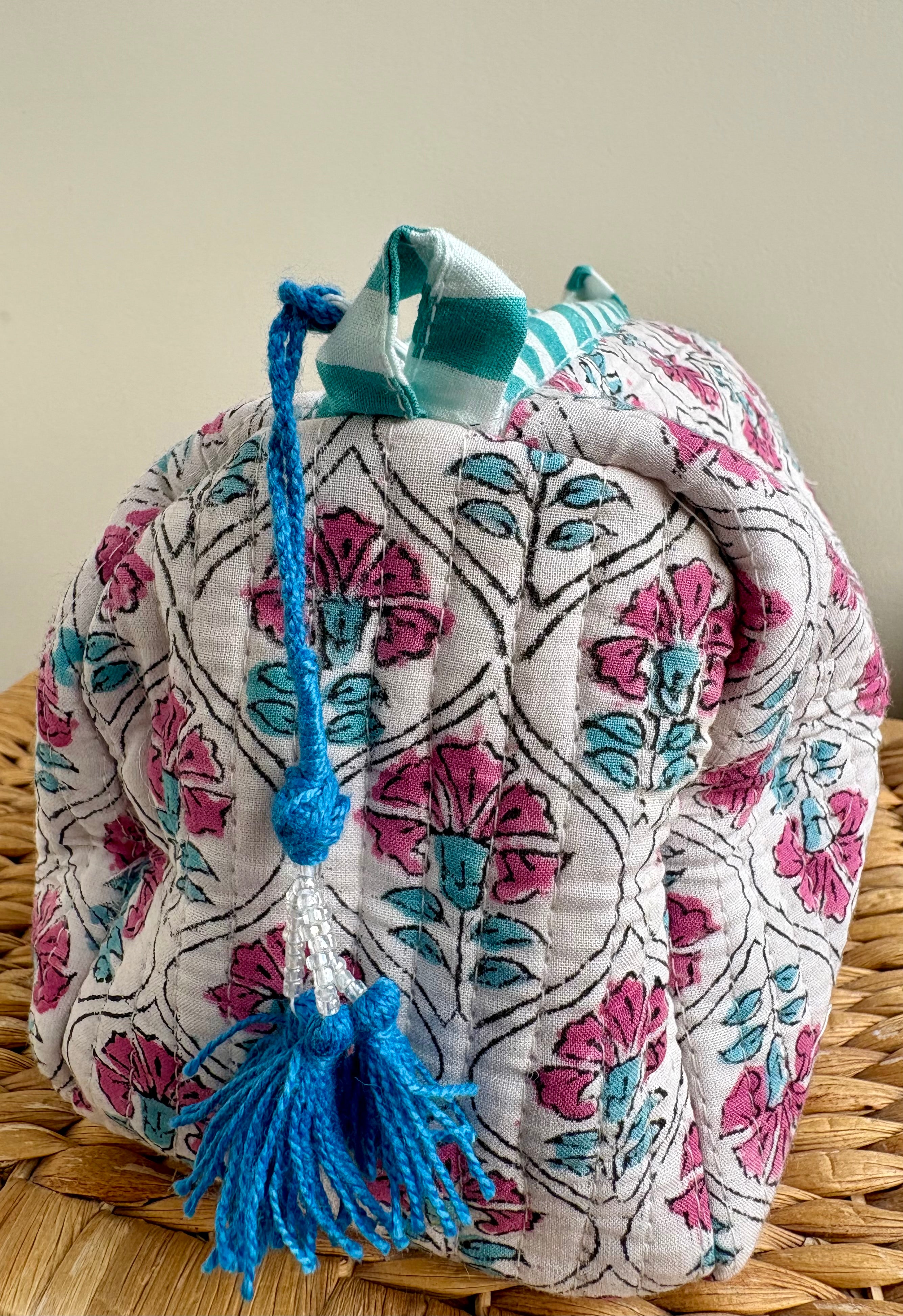 Small Wash Bag - Cornflower