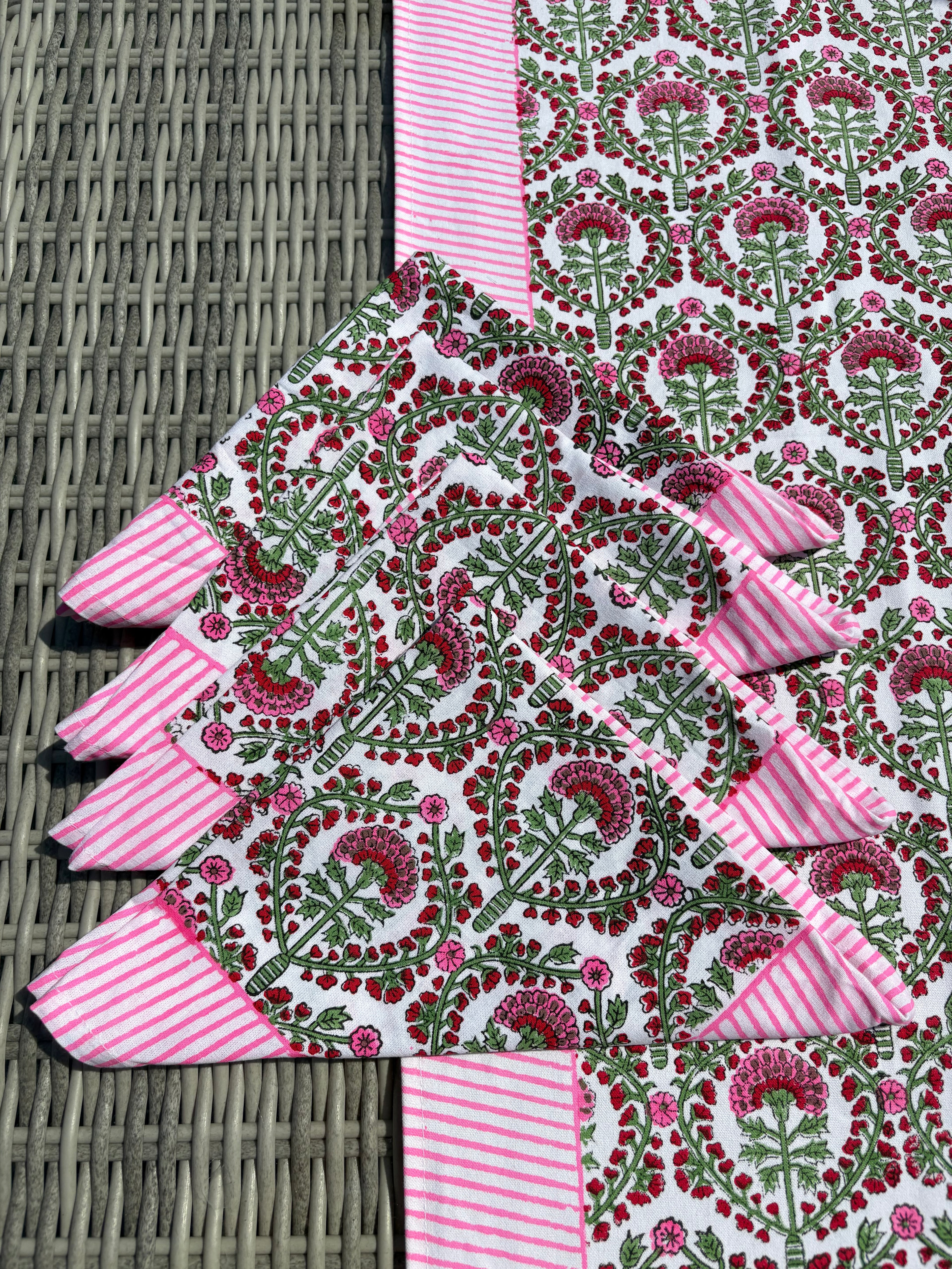 Napkins set of 4 - Midsummer Bloom