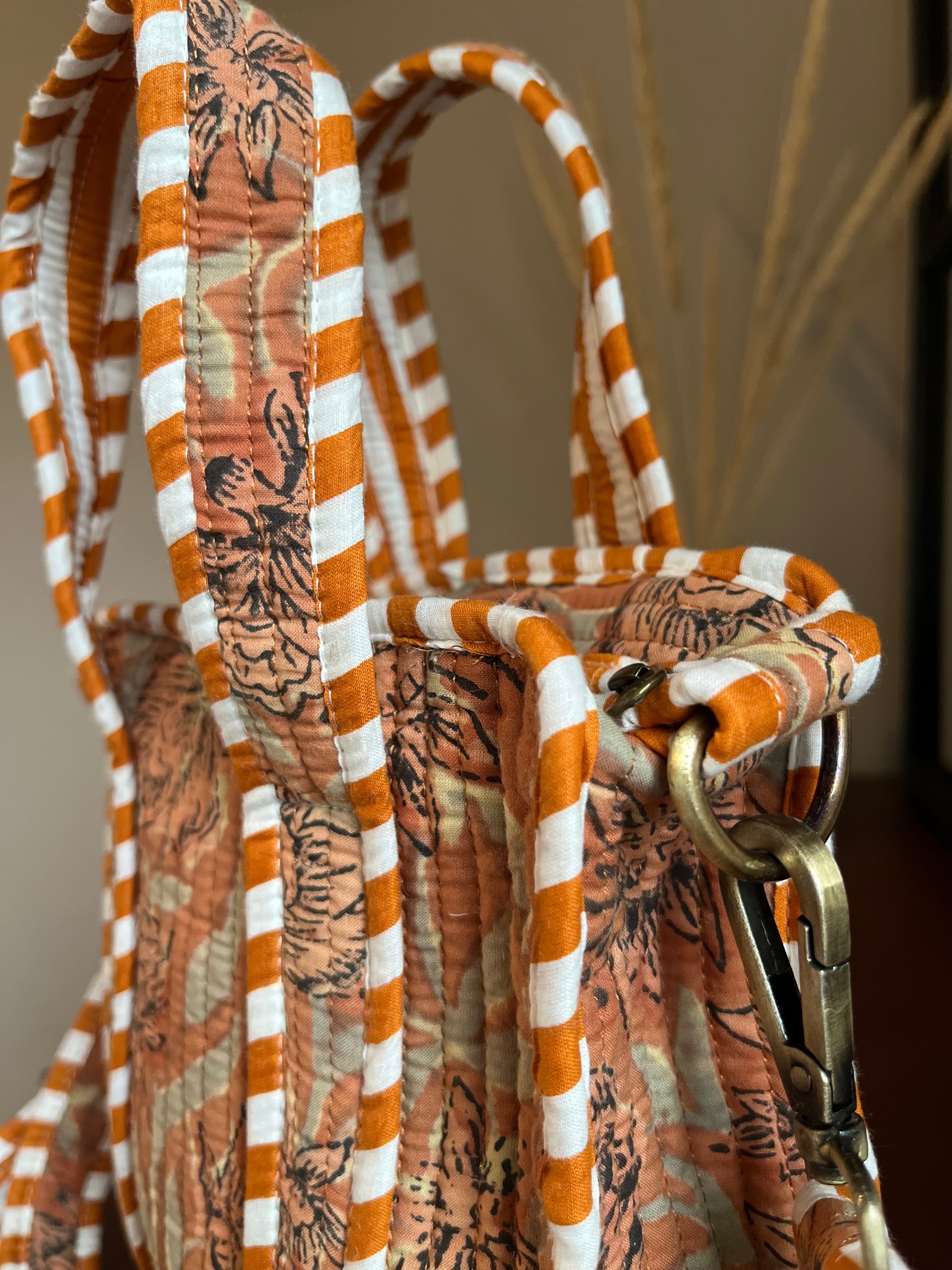 Mini Tote Bag - Autumn Garden