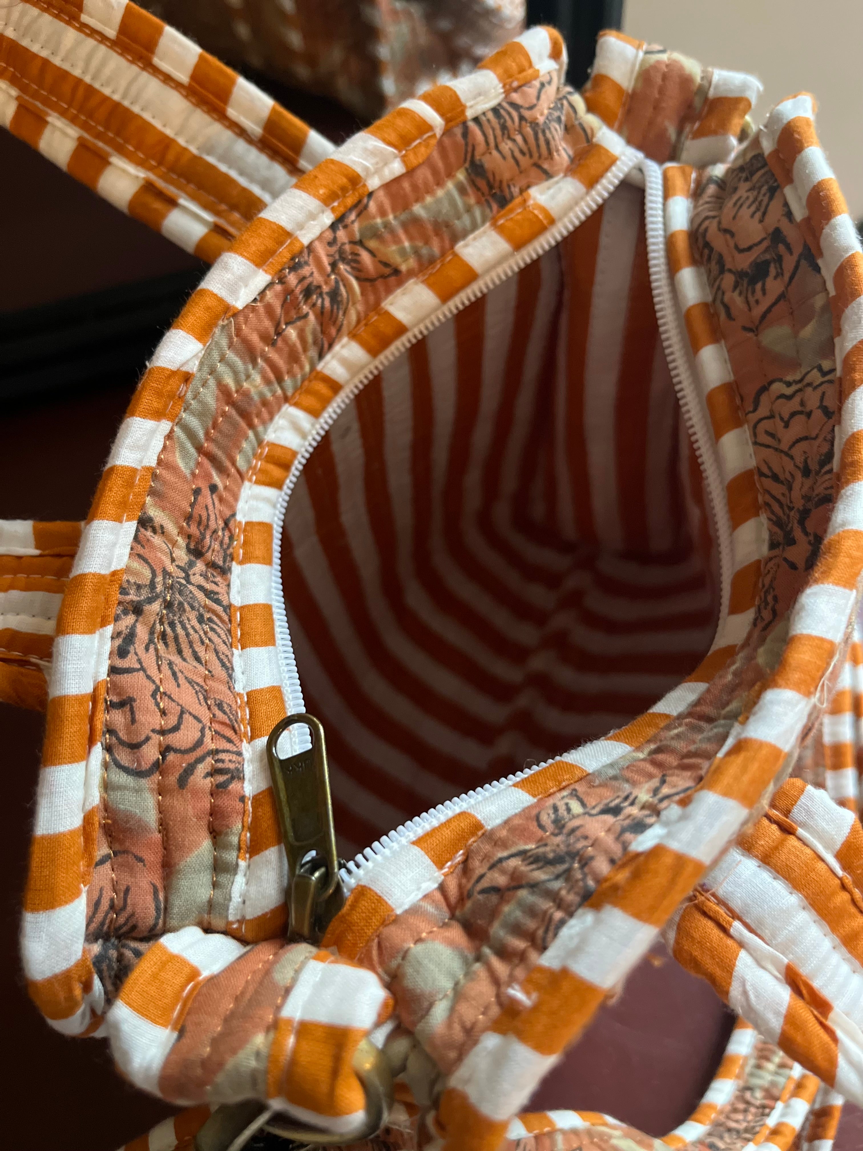 Mini Tote Bag - Autumn Garden