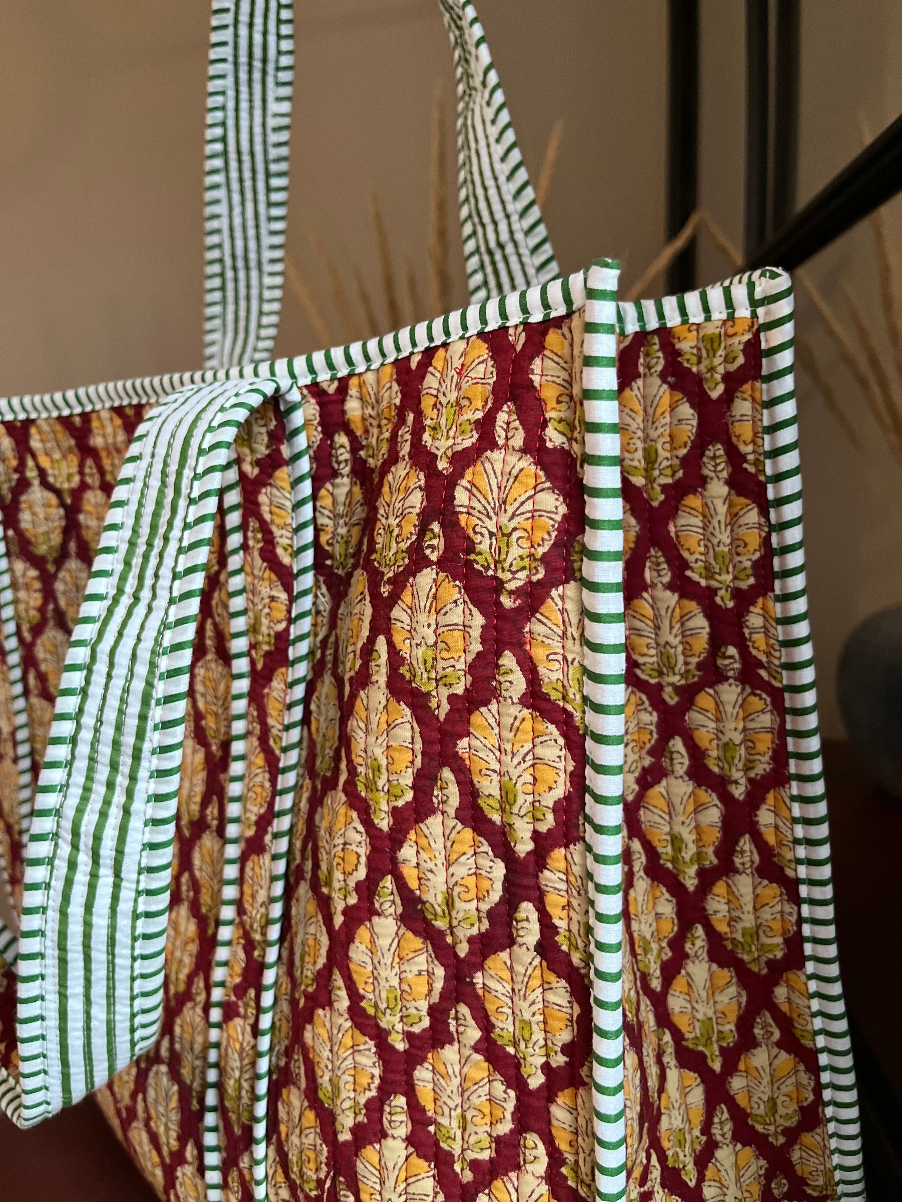 Large Tote Bag - Mulberry